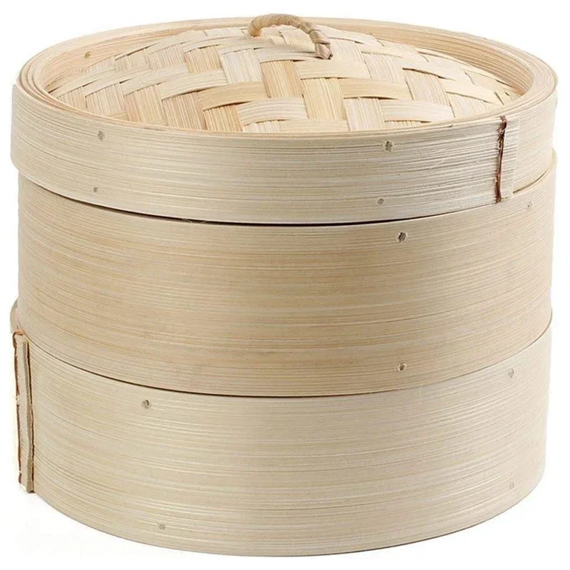 bamboo steamer basket Bamboo Steamer 2 Tier 8 Inch Dim Sum Basket Rice Pasta Cooker Set with Lid By Steam Basket for Vegetables
bamboo steamer basket Bamboo Steamer 2 Tier 8 Inch Dim Sum Basket Rice Pasta Cooker Set with Lid By Steam Basket for Vegetables