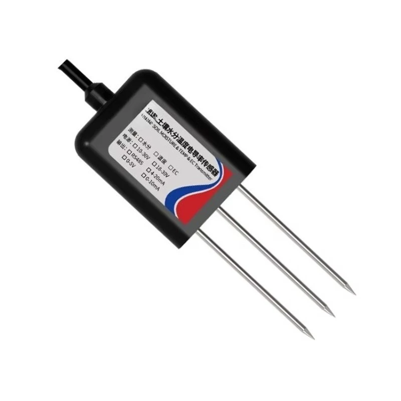 RS485 Soil Temperature Humidity EC Sensors Soil Moisture Conductivity Sensor
RS485 Soil Temperature Humidity EC Sensors Soil Moisture Conductivity Sensor