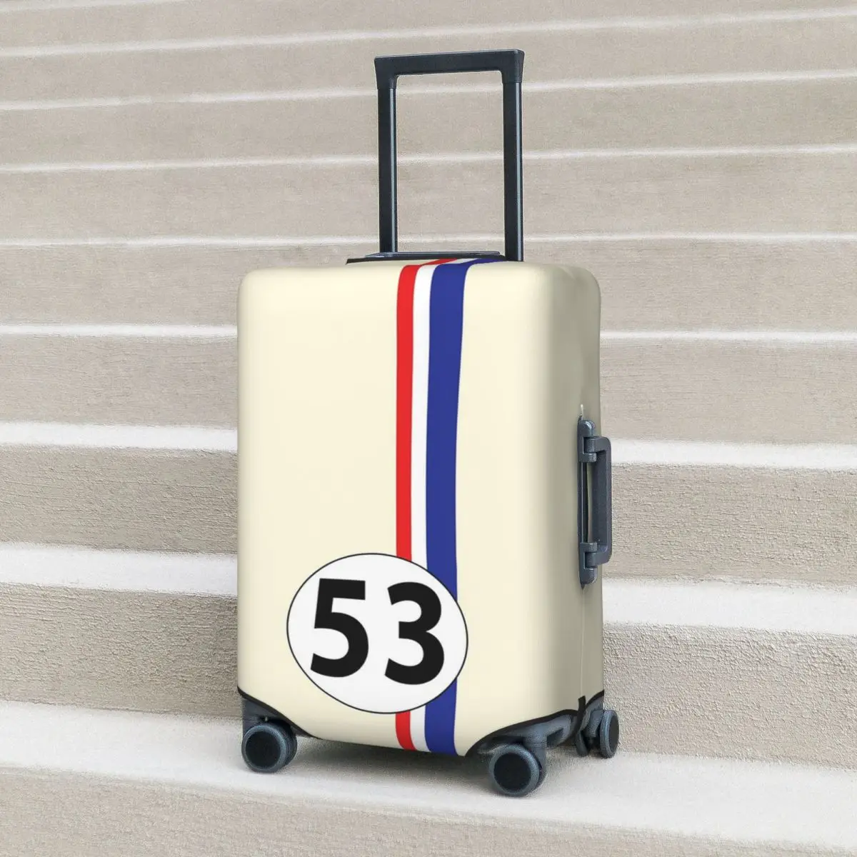 Herbie Number 53 Suitcase Cover Protection Elastic Trip Luggage Protector Covers for 18-32 Inch
Herbie Number 53 Suitcase Cover Protection Elastic Trip Luggage Protector Covers for 18-32 Inch