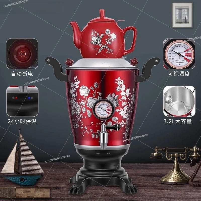 GL-T19 Electric Kettle Household Kettle Retro Printed Mother and Child Tea Cooker Commercial Large Vintage Elegance
GL-T19 Electric Kettle Household Kettle Retro Printed Mother and Child Tea Cooker Commercial Large Vintage Elegance