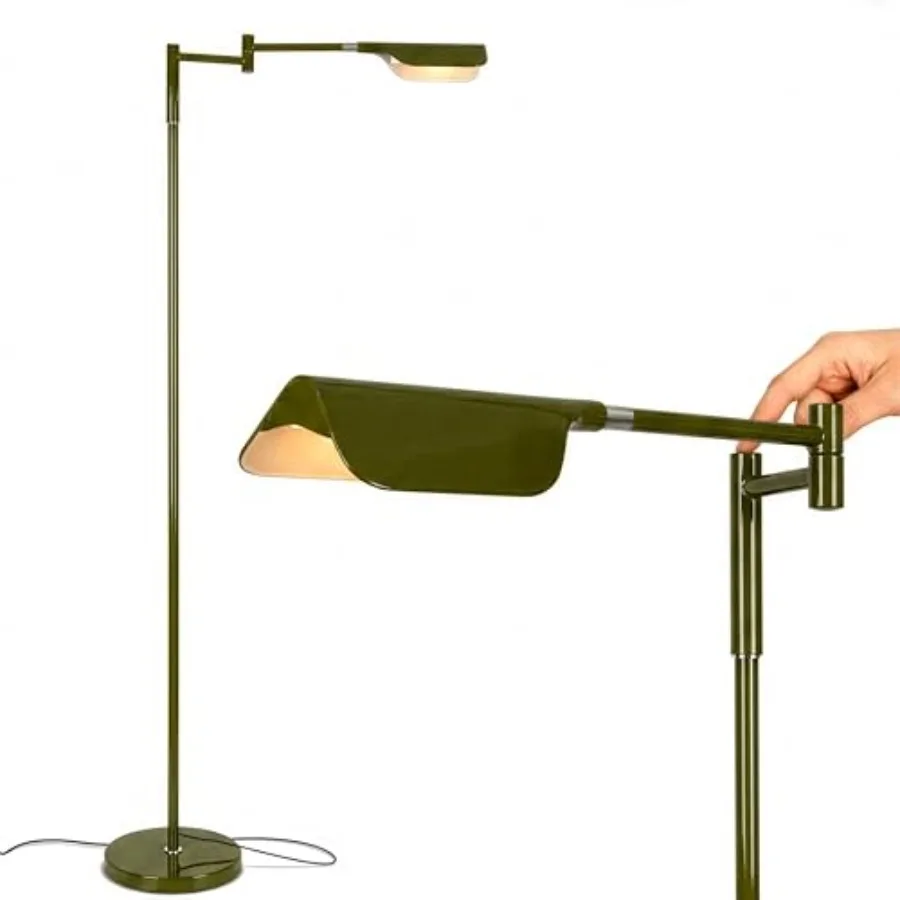 Leaf Pharmacy LED Reading Lamp, Dimmable Floor Lamp with Easy Rotation Over Chair or Desk for Living Rooms and Offices, Adjusta
Leaf Pharmacy LED Reading Lamp, Dimmable Floor Lamp with Easy Rotation Over Chair or Desk for Living Rooms and Offices, Adjusta