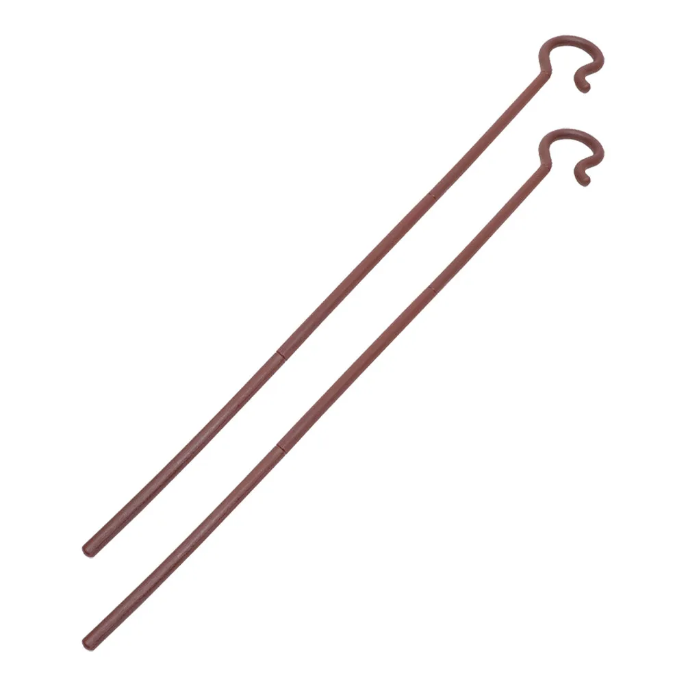 2 pcs Plastic Shepherd Cane Prom Performance Props Gold Hook Halloween Dress up Costume Walking Stick Toy Staff Role Play
2 pcs Plastic Shepherd Cane Prom Performance Props Gold Hook Halloween Dress up Costume Walking Stick Toy Staff Role Play