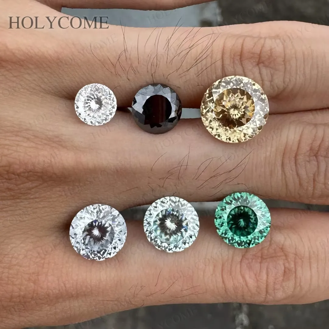 Round Cut Moissanite Loose Stones 0.5-5 Carat D Color VVS1 100 Faceted Cut Bird's Nest Cut Moissanite Diamonds With GRA
Round Cut Moissanite Loose Stones 0.5-5 Carat D Color VVS1 100 Faceted Cut Bird's Nest Cut Moissanite Diamonds With GRA