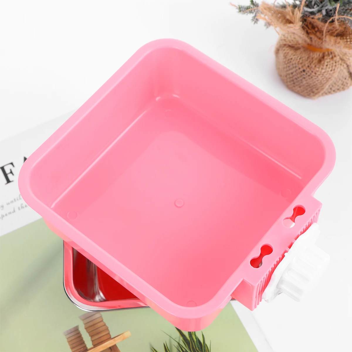Hanging Dog Bowl Cat Drinking Water Basin Pet Feeding Feeder Supplies Tableware
Hanging Dog Bowl Cat Drinking Water Basin Pet Feeding Feeder Supplies Tableware