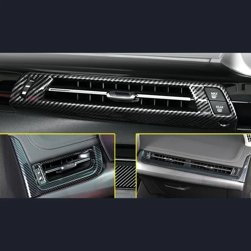 Для BMW X1 U11 2023 2024/iX1 2022-2024 автомобильные аксессуары ABS углеродное волокно внутренняя приборная панель вентиляционная крышка кондиционера накладка 3 шт.
Для BMW X1 U11 2023 2024/iX1 2022-2024 автомобильные аксессуары ABS углеродное волокно внутренняя приборная панель вентиляционная крышка кондиционера накладка 3 шт.