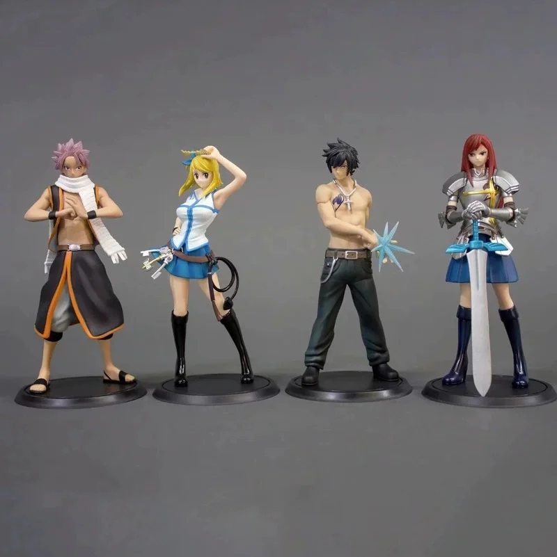 Anime Fairy Tail Natsu Dragneel Gray Fullbuster Elza Scarlet Lucy Heartphilia PVC Action Figure Collectible Model Doll Toy 16CM
Anime Fairy Tail Natsu Dragneel Gray Fullbuster Elza Scarlet Lucy Heartphilia PVC Action Figure Collectible Model Doll Toy 16CM