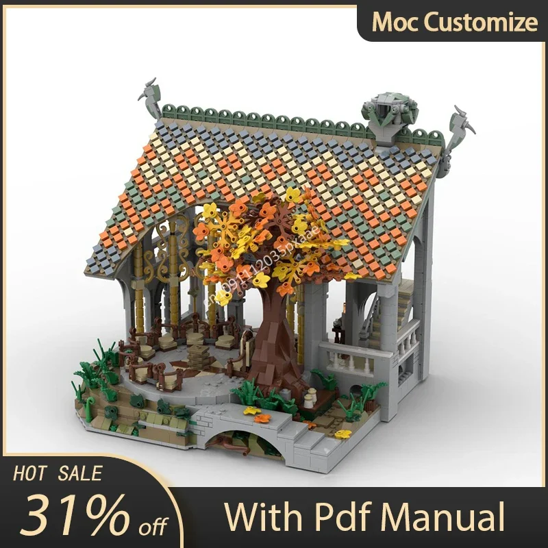 2610pcs Moc Movies The Rings Scene Council of Elrond Architecture Model Building Blocks DIY Assembly Bricks Toy Present
2610pcs Moc Movies The Rings Scene Council of Elrond Architecture Model Building Blocks DIY Assembly Bricks Toy Present