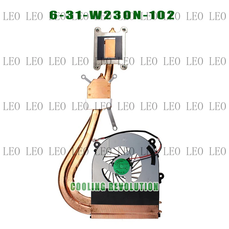 HH For Clevo W230SD W230SS W230ST W350STQ W350ET CPU FAN & heatsink 6-31-W230N-102
HH For Clevo W230SD W230SS W230ST W350STQ W350ET CPU FAN & heatsink 6-31-W230N-102
