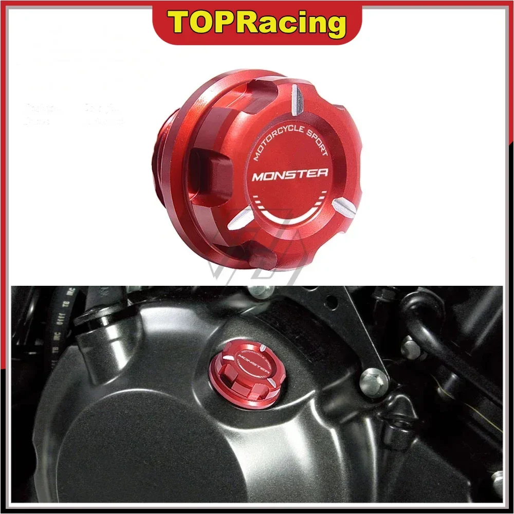Motorcycle Engine Oil Cap Bolt Screw Filler Cover For Ducati Monster 696 / 796 / 797 / 1100 EVO / 821 / 1200 S / R
Motorcycle Engine Oil Cap Bolt Screw Filler Cover For Ducati Monster 696 / 796 / 797 / 1100 EVO / 821 / 1200 S / R