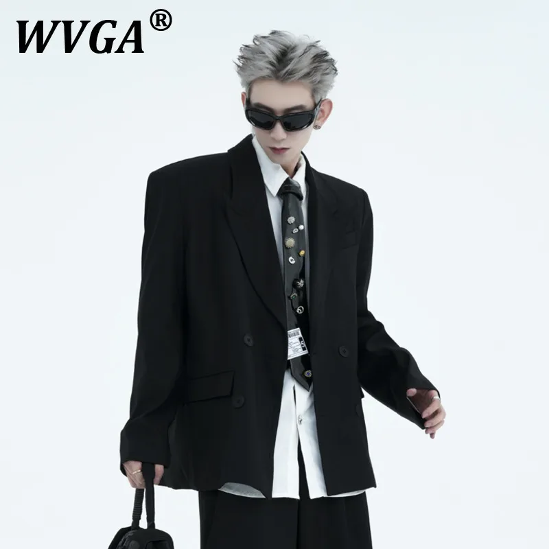 WVGA весна осень новый мужской Tide High Street грудь элегантный модный пиджак нишевый повседневный простой модный прямой костюм брюки W8927
WVGA весна осень новый мужской Tide High Street грудь элегантный модный пиджак нишевый повседневный простой модный прямой костюм брюки W8927