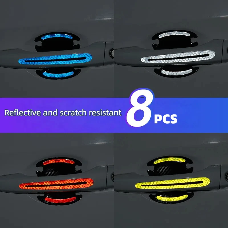 Car door wrist anti-collision strip, door handle night warning reflective sticker, door edge rearview mirror anti scratch strip
Car door wrist anti-collision strip, door handle night warning reflective sticker, door edge rearview mirror anti scratch strip