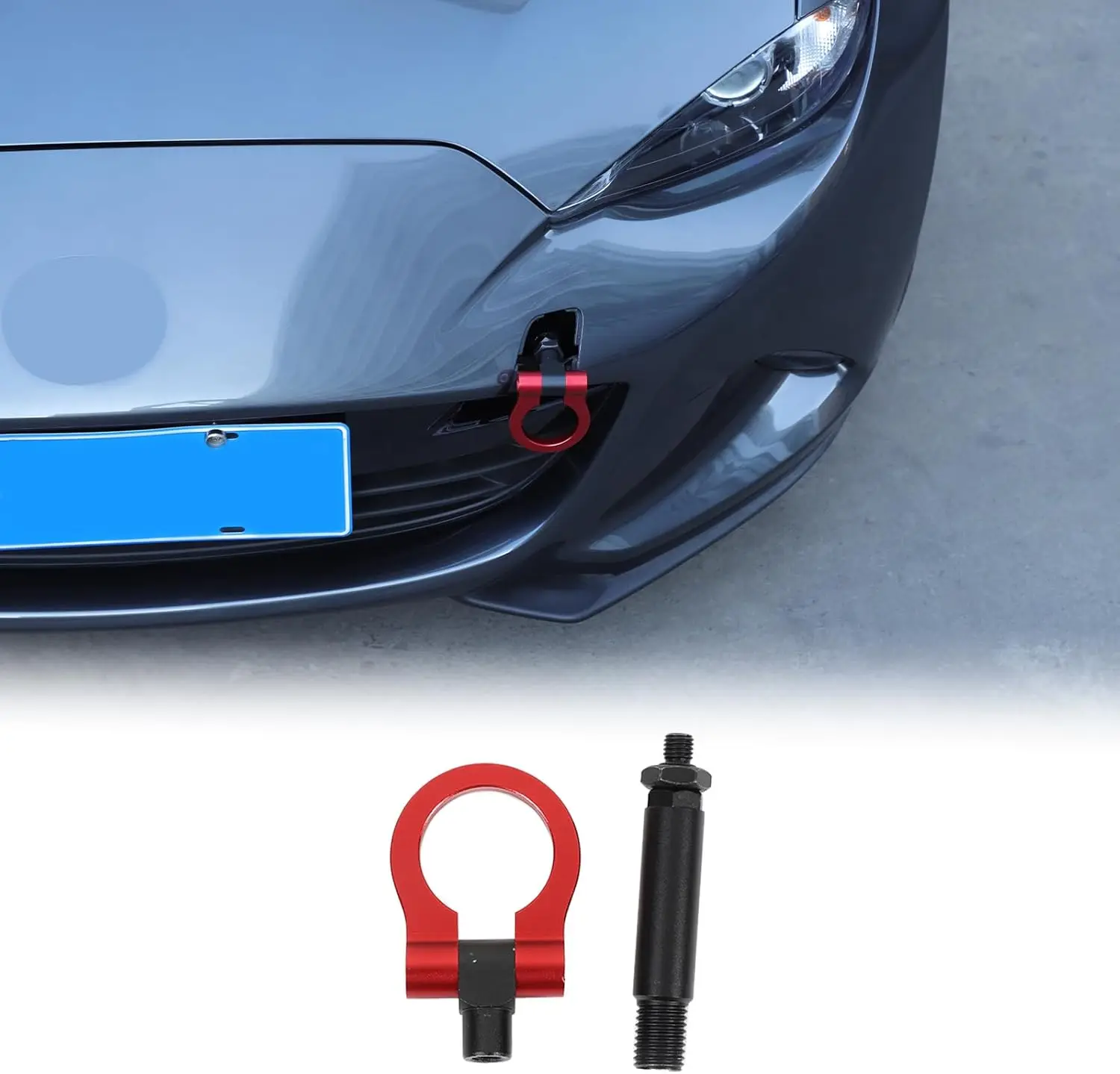 Tow Hook Front Rear Bumper Towing Hooks for Mazda MX-5 ND 2016-2024 Red
Tow Hook Front Rear Bumper Towing Hooks for Mazda MX-5 ND 2016-2024 Red