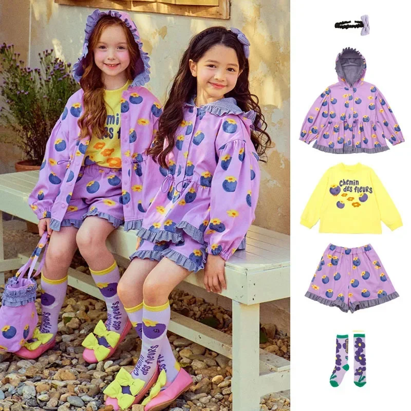 Girls Jacket Shorts Suit 2025 Spring And Summer Fashion Korean Girls Hooded Windbreaker Cotton Sweatshirt Children's Clothing
Girls Jacket Shorts Suit 2025 Spring And Summer Fashion Korean Girls Hooded Windbreaker Cotton Sweatshirt Children's Clothing