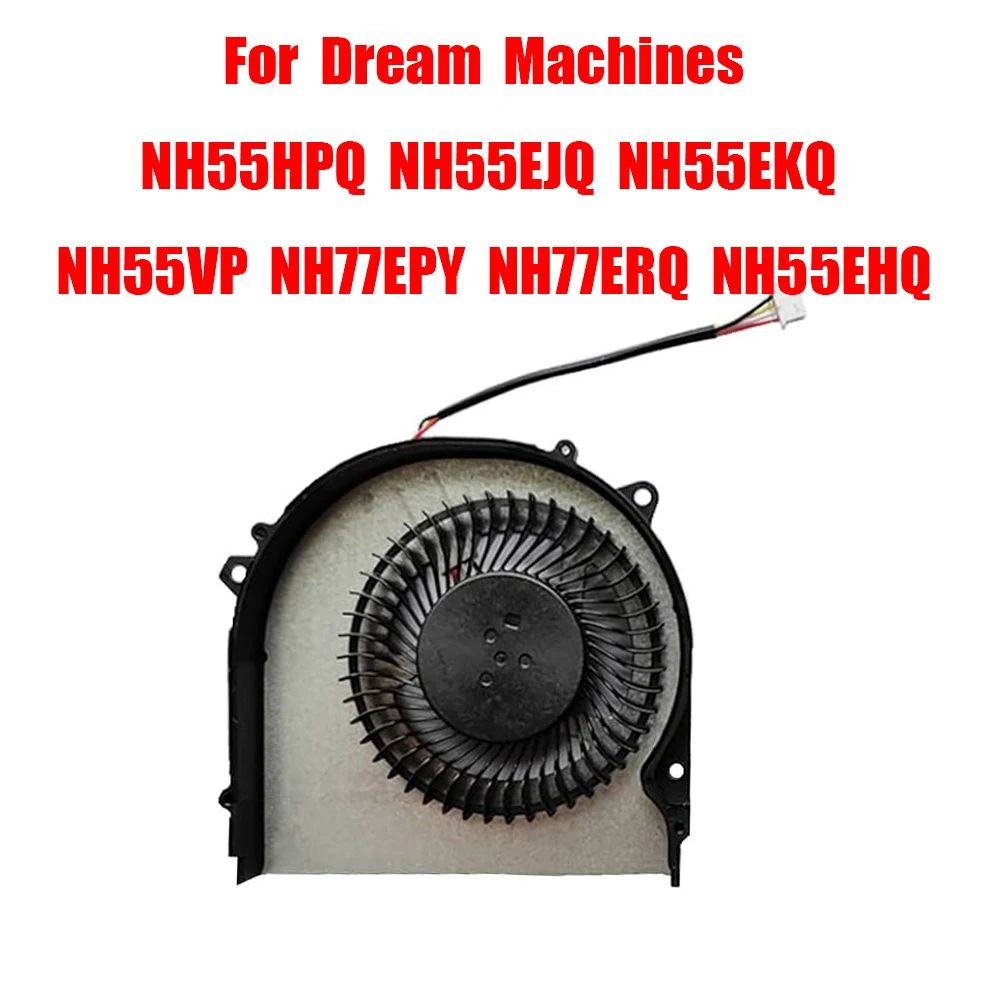 Laptop Cooling Fan For Dream Machines NH55HPQ NH55EJQ NH55EKQ NH55VP NH77EPY NH77ERQ NH55EHQ DC5V 0.5A 4PIN New
Laptop Cooling Fan For Dream Machines NH55HPQ NH55EJQ NH55EKQ NH55VP NH77EPY NH77ERQ NH55EHQ DC5V 0.5A 4PIN New