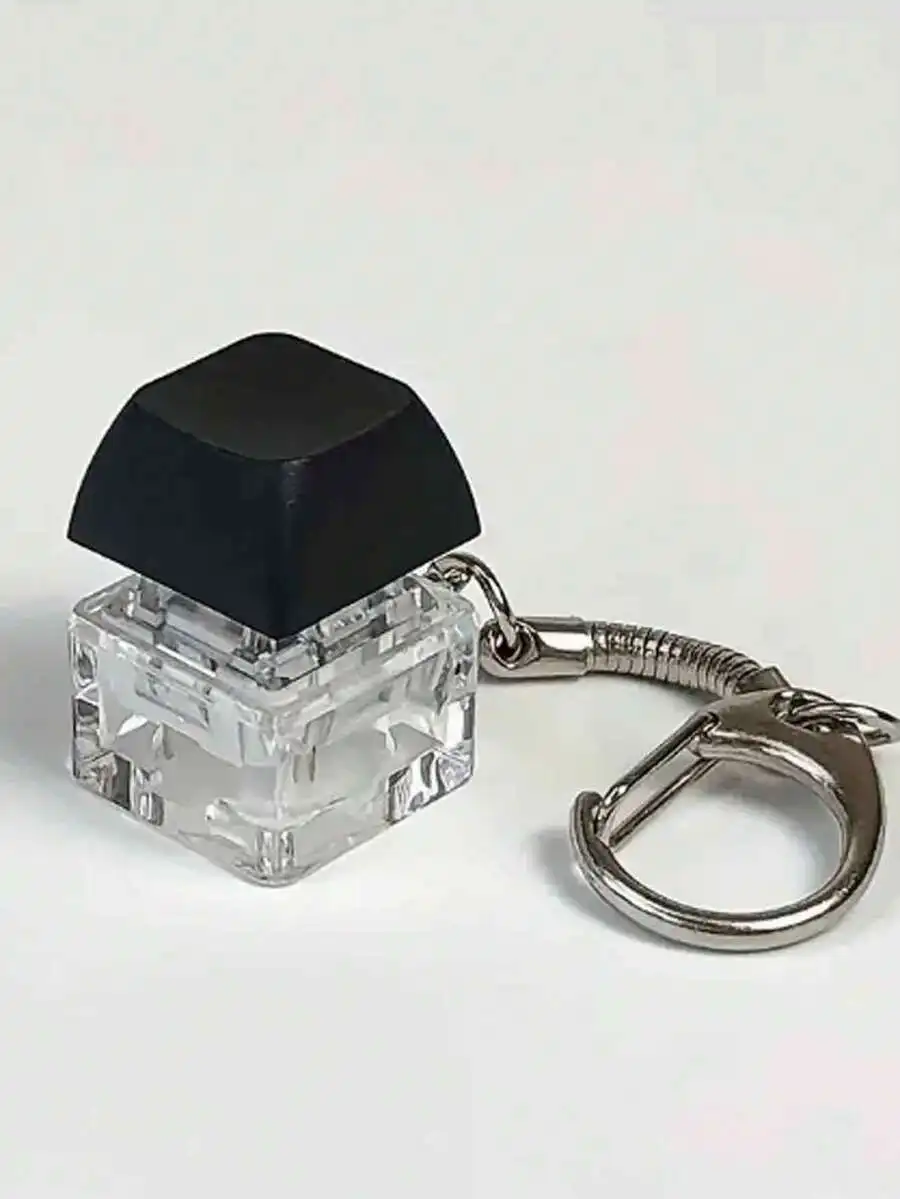 1pc Funny Keyboard Cap Keychain, Acrylic Stress Relief Toy Key Chain, Ideal Gift For Friends Car Accessories
1pc Funny Keyboard Cap Keychain, Acrylic Stress Relief Toy Key Chain, Ideal Gift For Friends Car Accessories