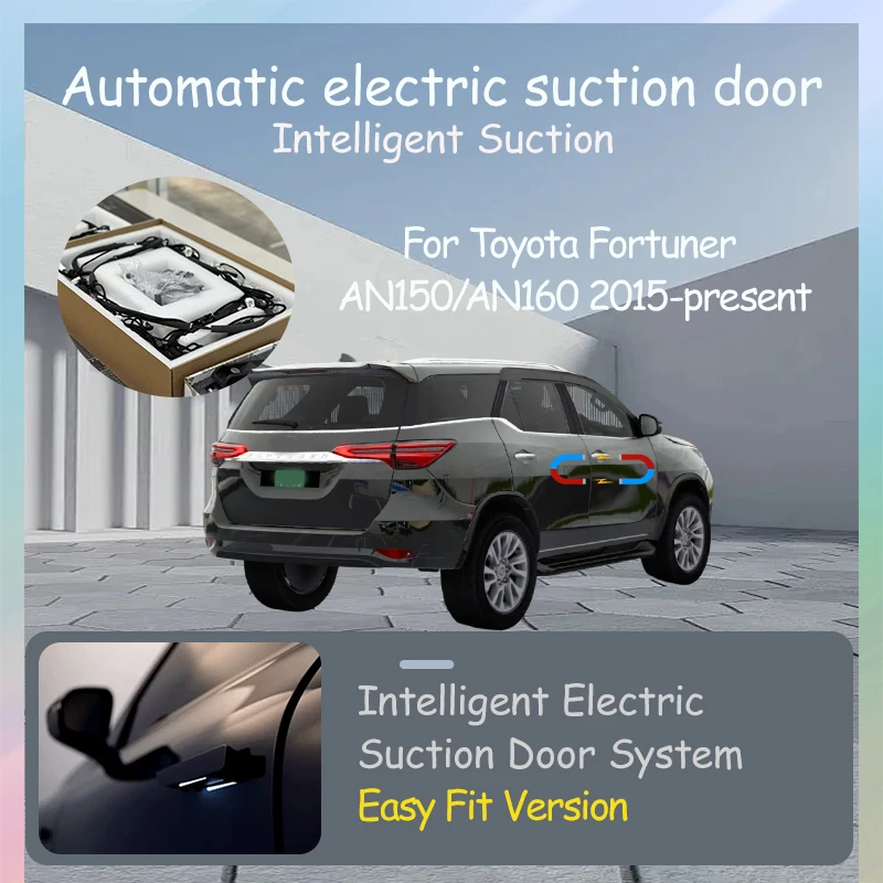 Intelligent Electric Suction Door Electric Door Auto Suction Car Tuning Accessories For Toyota Fortuner AN150/AN160 2015-present
Intelligent Electric Suction Door Electric Door Auto Suction Car Tuning Accessories For Toyota Fortuner AN150/AN160 2015-present