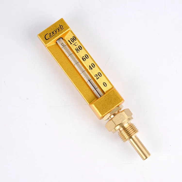 Промышленный термометр V-образного типа Морской термометр с медной втулкой WNY-11 100 градусов L = 60 мм G1/2
Промышленный термометр V-образного типа Морской термометр с медной втулкой WNY-11 100 градусов L = 60 мм G1/2