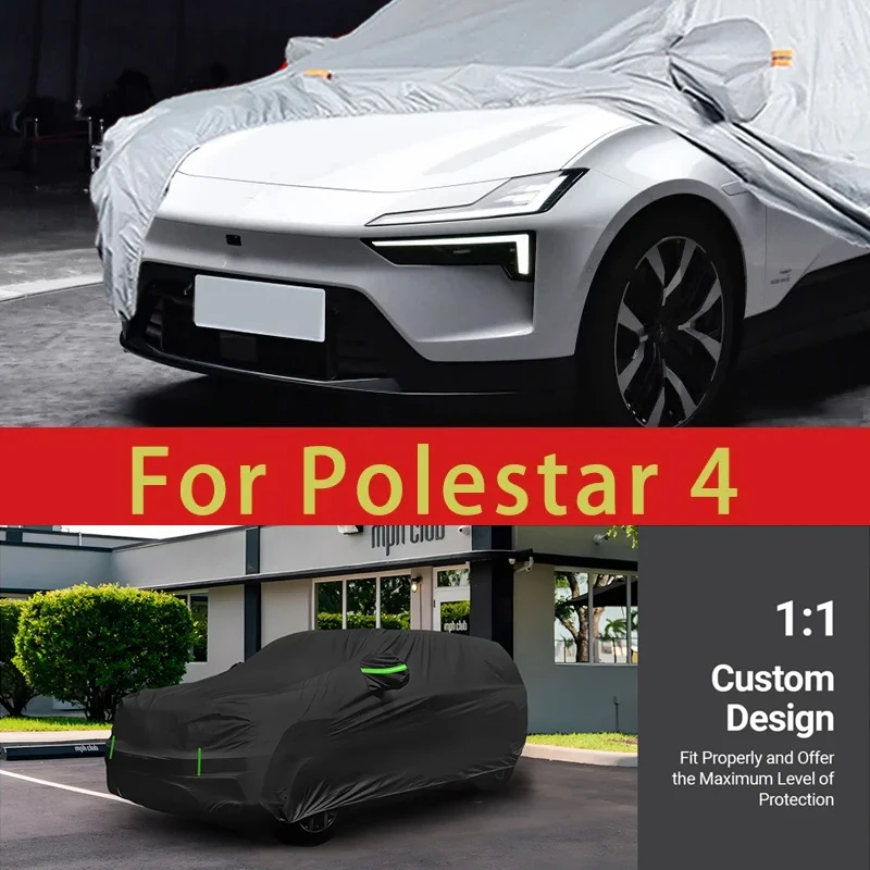 Для Polestar 4, полный защитный чехол для автомобиля, снежный чехол, солнцезащитный козырек, водонепроницаемый, пылезащитный, внешние автомобильные аксессуары
Для Polestar 4, полный защитный чехол для автомобиля, снежный чехол, солнцезащитный козырек, водонепроницаемый, пылезащитный, внешние автомобильные аксессуары