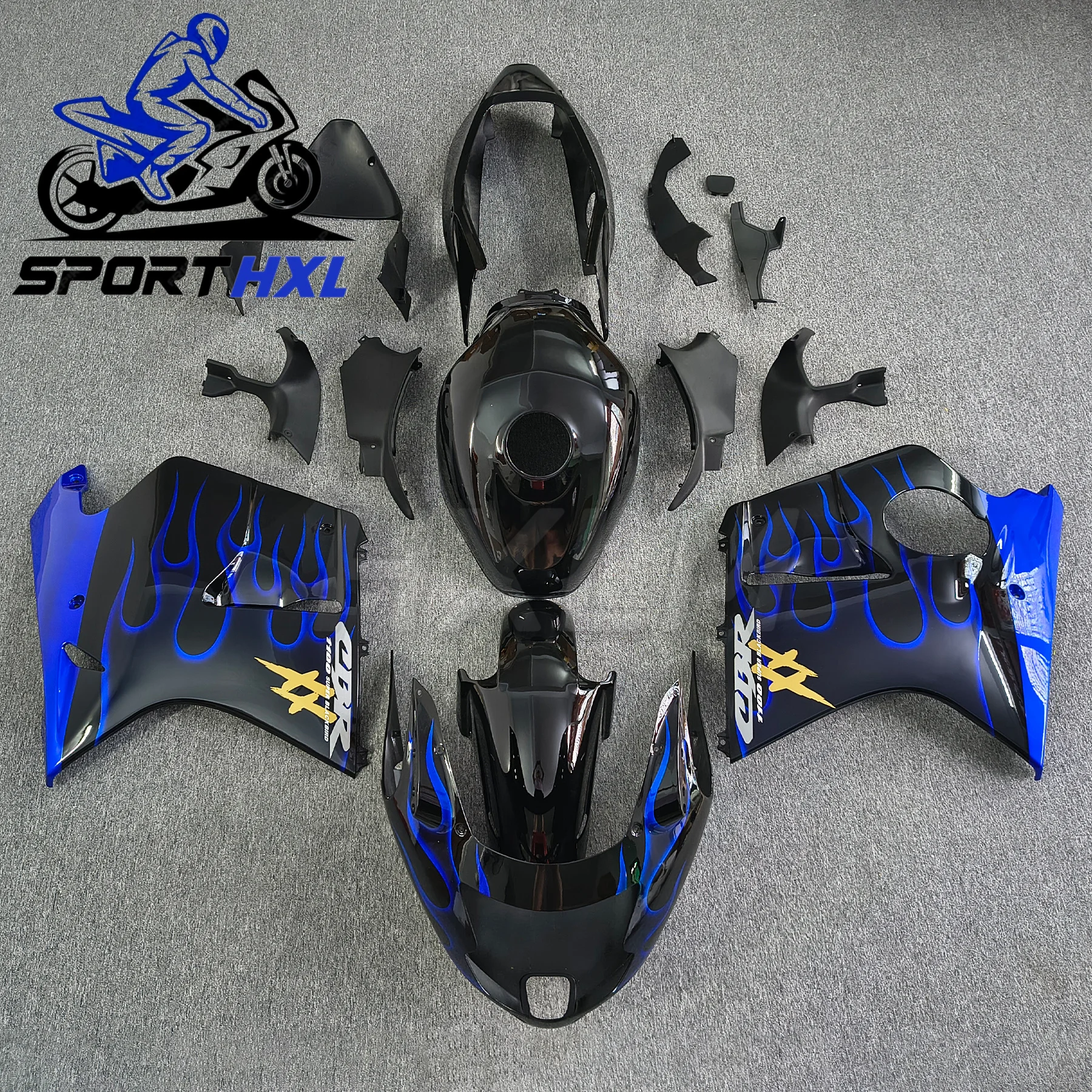 Fit For Honda CBR1100XX 1997-2007 Fairing kit Bodywork fairing kit Bodywork fairing Full fairing kit High Quality ABS Plastic
Fit For Honda CBR1100XX 1997-2007 Fairing kit Bodywork fairing kit Bodywork fairing Full fairing kit High Quality ABS Plastic