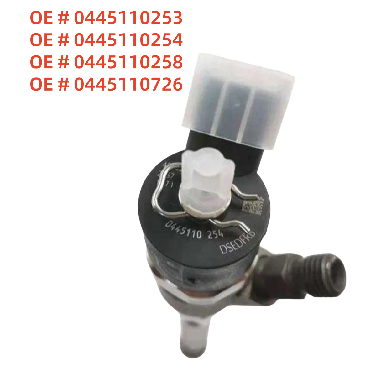 High quality New 0445110253 0445110254 0445110258 0445110726 Fuel Injector For Hyundai Santa Fe KIA VGT EU4 2.2L Engine
High quality New 0445110253 0445110254 0445110258 0445110726 Fuel Injector For Hyundai Santa Fe KIA VGT EU4 2.2L Engine