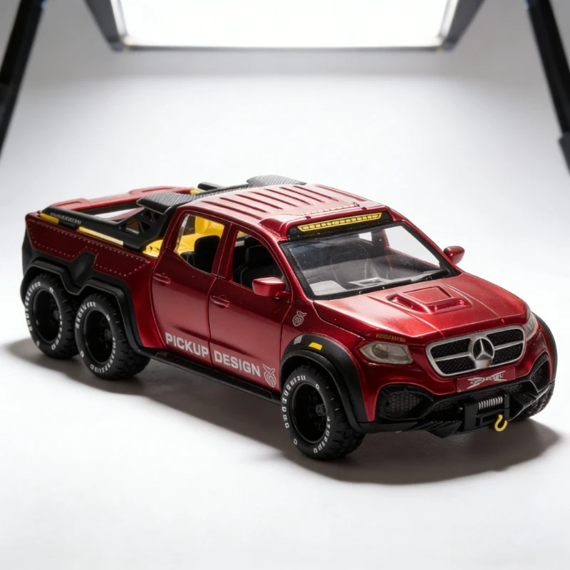 Модель внедорожника Daben X-class 6X6 из сплава, масштаб 1:28, с функцией отката назад, персонализированное украшение-игрушка
Модель внедорожника Daben X-class 6X6 из сплава, масштаб 1:28, с функцией отката назад, персонализированное украшение-игрушка