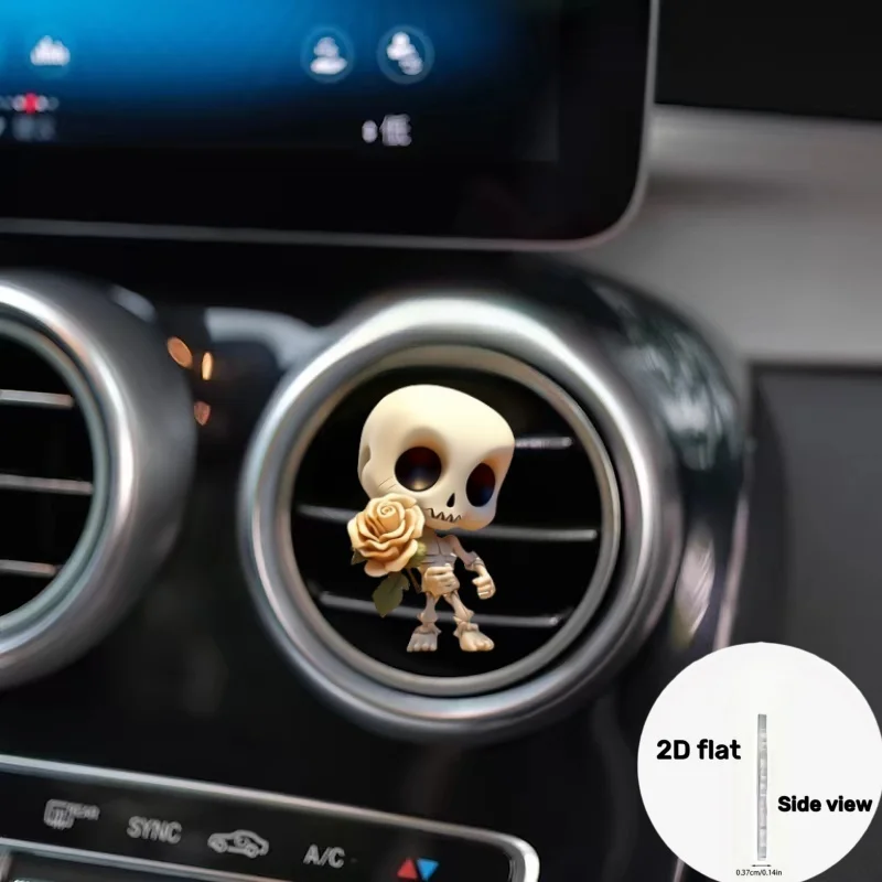 Halloween Skeleton Car Air Vent Freshener 2D Acrylic Scent Perfume Vent Clip Diffuser Decor Car Accessories Fragrance Diffuser
Halloween Skeleton Car Air Vent Freshener 2D Acrylic Scent Perfume Vent Clip Diffuser Decor Car Accessories Fragrance Diffuser