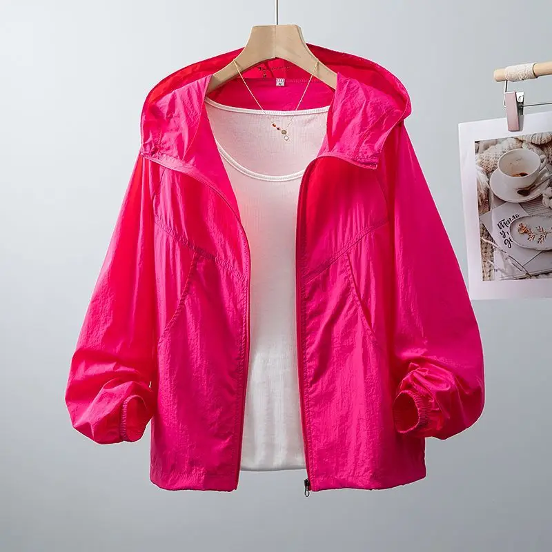 New Sunscreen Coat Women 2026summer Uv Outerwear Outdoor Casual Overcoat Ladies Fashion Sun-protective Clothing Loose Top
New Sunscreen Coat Women 2026summer Uv Outerwear Outdoor Casual Overcoat Ladies Fashion Sun-protective Clothing Loose Top