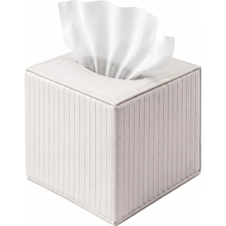 Square PU Leather Tissue Box Cover with Magnetic Bottom Stylish Cube Holder for Napkins, Decorative for Bathroom, Living Room,
Square PU Leather Tissue Box Cover with Magnetic Bottom Stylish Cube Holder for Napkins, Decorative for Bathroom, Living Room,