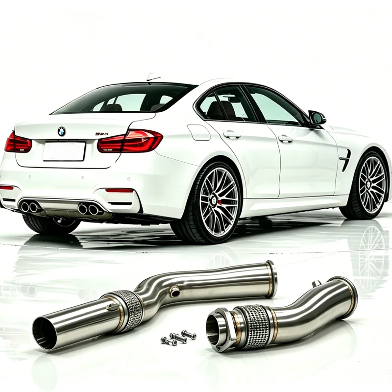 High Flow 304 Stainless Steel Racing Downpipe Fit M3 F80 M4 F82 S55 3.0L Twin Turbo 14-19 Performance Exhaust Pipe
High Flow 304 Stainless Steel Racing Downpipe Fit M3 F80 M4 F82 S55 3.0L Twin Turbo 14-19 Performance Exhaust Pipe