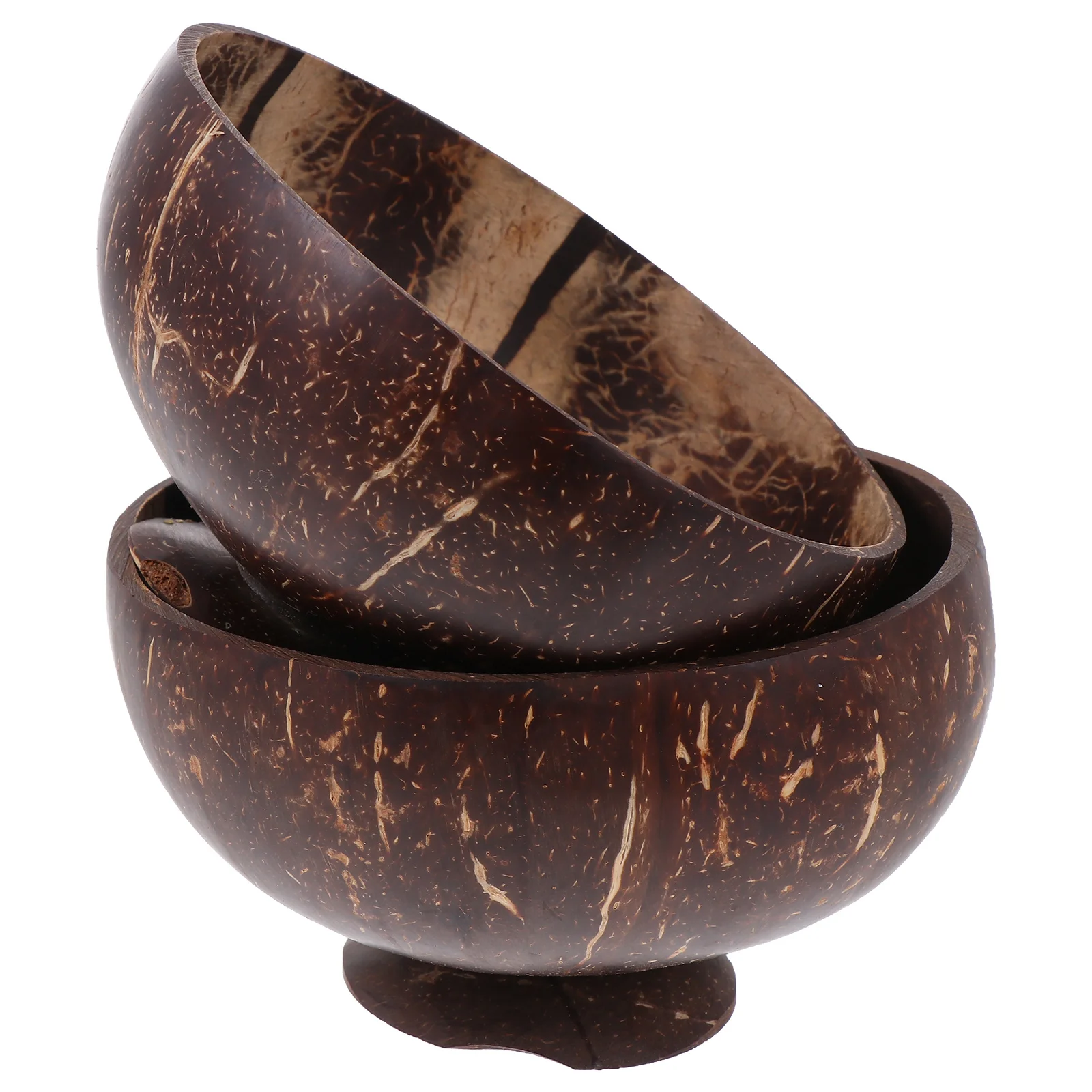 2Pcs Natural Coconut Shell Bowls Wooden Kitchen Gadget Ideal for Salads Fruits Desserts Gifts Coconut Bowls Wooden Tableware
2Pcs Natural Coconut Shell Bowls Wooden Kitchen Gadget Ideal for Salads Fruits Desserts Gifts Coconut Bowls Wooden Tableware