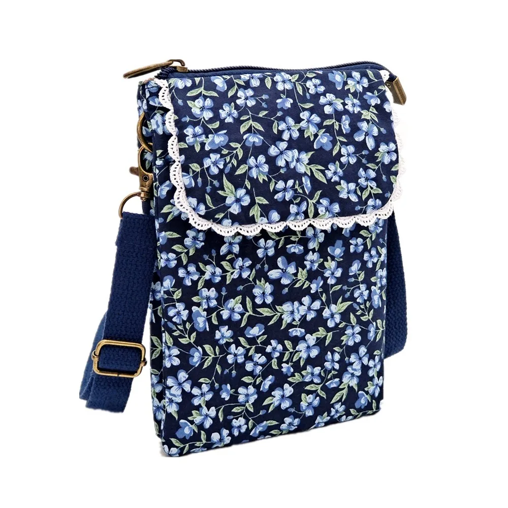 New Adjustable Strap Crossbody Bag Fresh Pastoral Five-layer Phone Purse Print Handbags Women
New Adjustable Strap Crossbody Bag Fresh Pastoral Five-layer Phone Purse Print Handbags Women