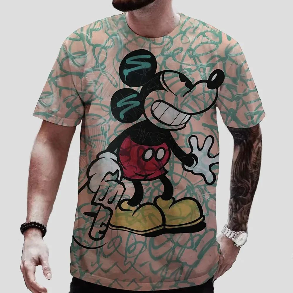 Potdemiel 2025 Disney Summer Men Kids Mickey Mouse T-Shirt Colorful Cartoon Short Sleeve Clothing Casual Tops Tees Streetwear
Potdemiel 2025 Disney Summer Men Kids Mickey Mouse T-Shirt Colorful Cartoon Short Sleeve Clothing Casual Tops Tees Streetwear