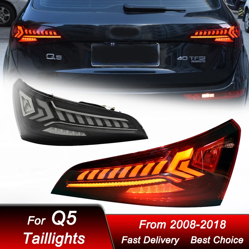 Pop Car Tail Lights For Audi Q5 Q5L 2008-2018 to new style full LED Tail Lamp Dynamic Turn Signal Light Tail Lamp Assembly
Pop Car Tail Lights For Audi Q5 Q5L 2008-2018 to new style full LED Tail Lamp Dynamic Turn Signal Light Tail Lamp Assembly