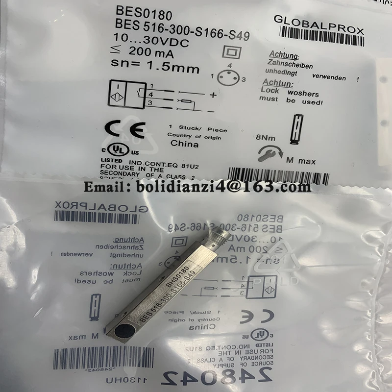 Original sensor BES0180 BES 516-300-S166-S49 BHS0021 BES 516-300-S162-S4-D BHS0026 BES 516-300-S190-S4
Original sensor BES0180 BES 516-300-S166-S49 BHS0021 BES 516-300-S162-S4-D BHS0026 BES 516-300-S190-S4