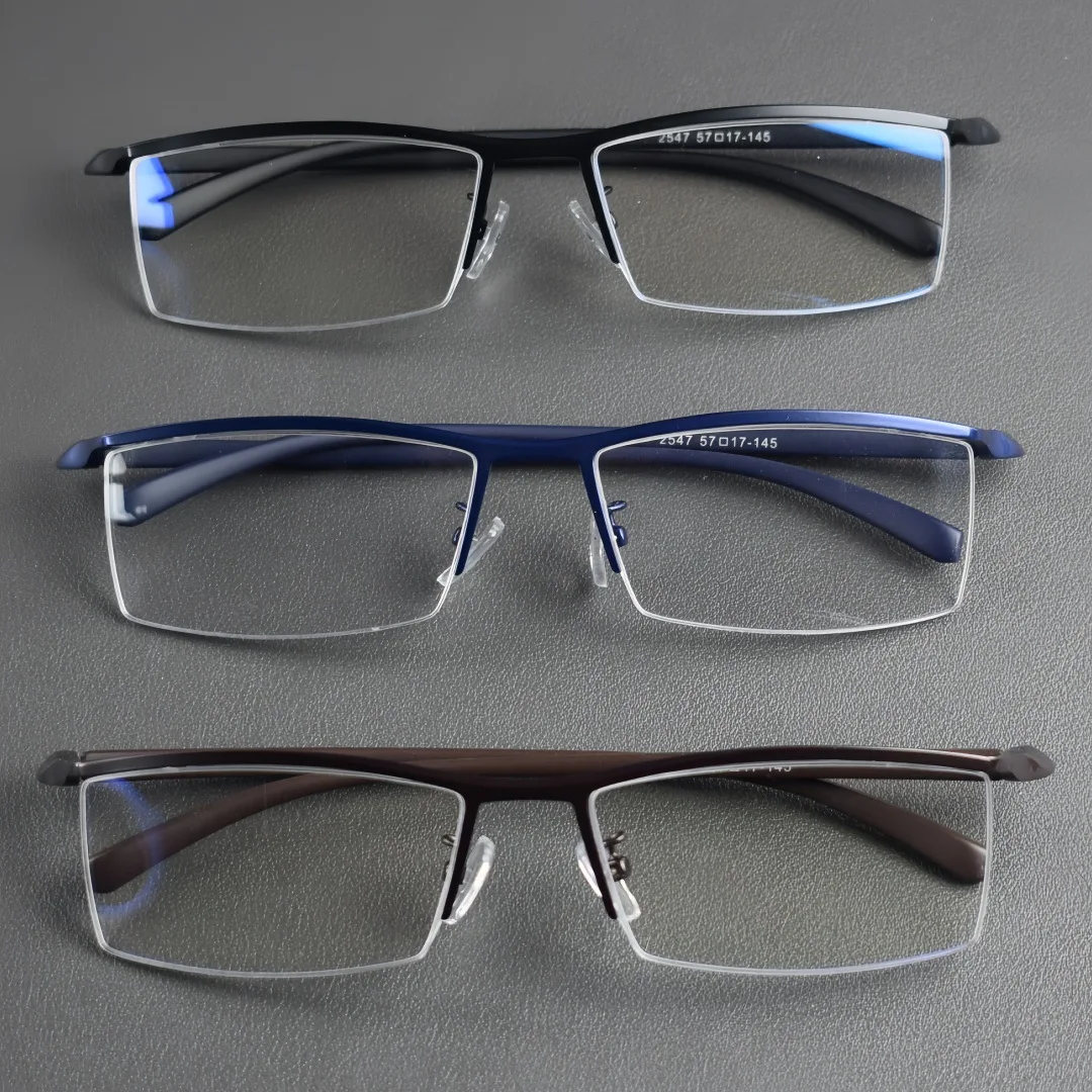 Ultra Light Titanium Half Frame Glasses for Men Myopia Reading Eyewear New Alloy Women's Optical Prescription Custom Eyeglasses
Ultra Light Titanium Half Frame Glasses for Men Myopia Reading Eyewear New Alloy Women's Optical Prescription Custom Eyeglasses
