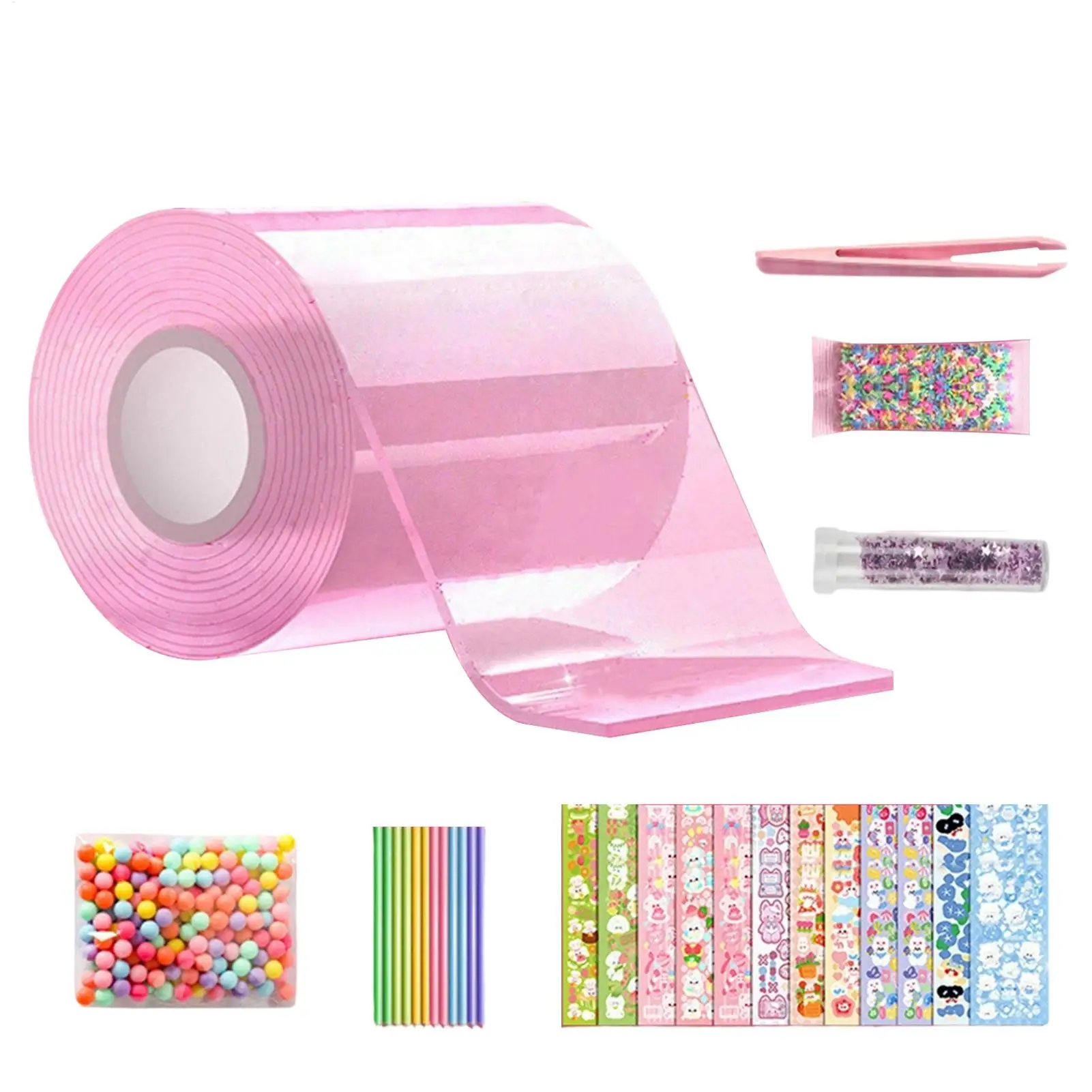Tape Kit With Sticker Soft Relief Making Bubble Toys Kids Craft Kits For Boys Girls Classroom Home Playroom Bedroom Travel
Tape Kit With Sticker Soft Relief Making Bubble Toys Kids Craft Kits For Boys Girls Classroom Home Playroom Bedroom Travel