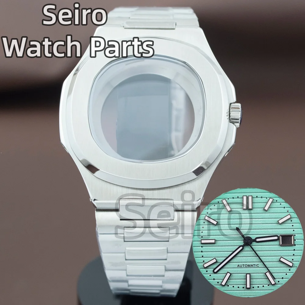 Корпус для часов 41 мм, серебристый, с ремешком шириной 25 мм, из цельной нержавеющей стали, для механизмов Nautilus NH35, NH36, NH38, циферблат 30,5 мм, водонепроницаемый.
Корпус для часов 41 мм, серебристый, с ремешком шириной 25 мм, из цельной нержавеющей стали, для механизмов Nautilus NH35, NH36, NH38, циферблат 30,5 мм, водонепроницаемый.