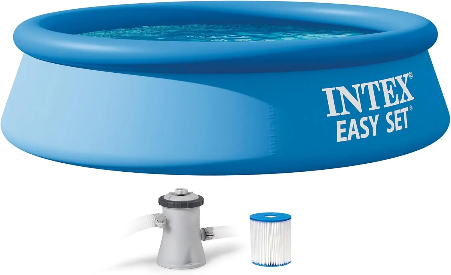 8 Ft X 24In Round Inflatable Above Ground Pool Set With 330 Gph Cartridge Filter Pump Type H Cartridge
8 Ft X 24In Round Inflatable Above Ground Pool Set With 330 Gph Cartridge Filter Pump Type H Cartridge