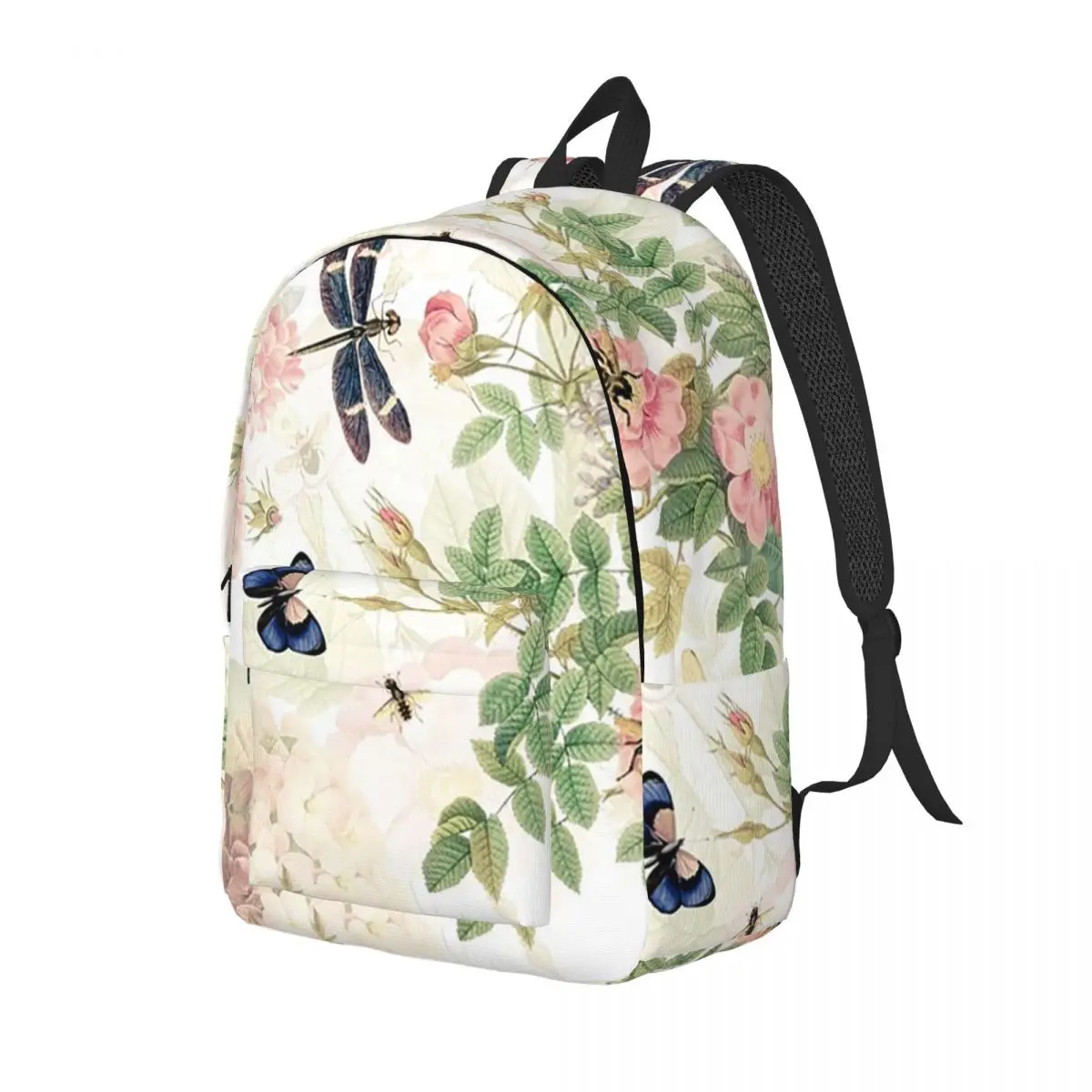 UtART Vintage Roses Spring Flower And Early Insects Botanical Backpack Daypack BookBag School Bag Shoulder Bags for Boys Girls
UtART Vintage Roses Spring Flower And Early Insects Botanical Backpack Daypack BookBag School Bag Shoulder Bags for Boys Girls