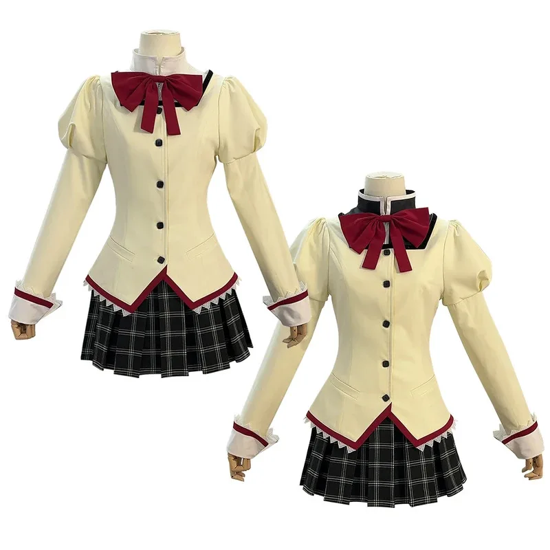 HOLOUN Puella Magi Madoka Magica Anime Kaname Madoka Cosplay Costume Jk Skirt Shirt Akemi Homura Tomoe Mami Miki Sayaka Sakura
HOLOUN Puella Magi Madoka Magica Anime Kaname Madoka Cosplay Costume Jk Skirt Shirt Akemi Homura Tomoe Mami Miki Sayaka Sakura