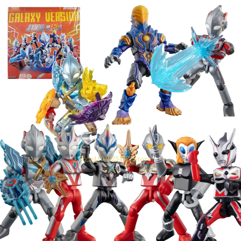 Blokees Ultraman Galaxy версия 15, строительный блок, сборная модель, детский подарок на день рождения, игрушки, слепая коробка, коллекция, подарок блокера 
Blokees Ultraman Galaxy версия 15, строительный блок, сборная модель, детский подарок на день рождения, игрушки, слепая коробка, коллекция, подарок блокера