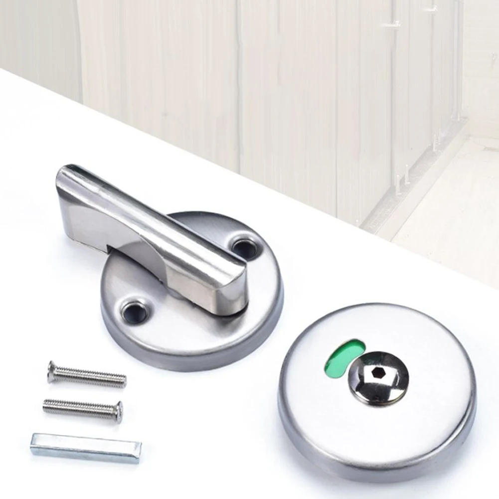 Indicator Door Lock Buckles Public Toilet Door Latch Occupied Vacant Engaged Lock Bolts Bathroom Hardware
Indicator Door Lock Buckles Public Toilet Door Latch Occupied Vacant Engaged Lock Bolts Bathroom Hardware