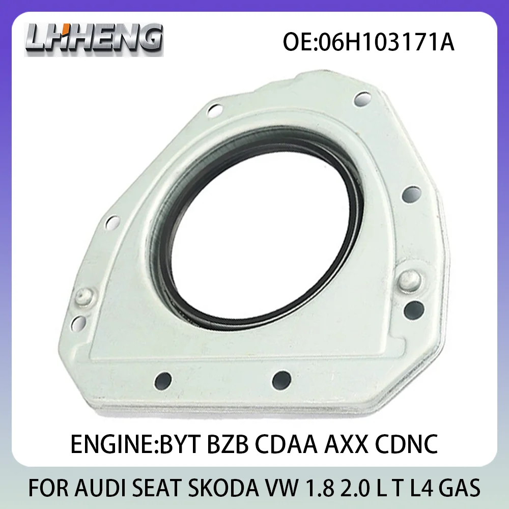 Задний сальник коленчатого вала двигателя для AUDI A3 A4 A5 A6 A8 Q3 TT SEAT SKODA VW CC 06H103171A 1.8 2.0 L T L4 GAS BYT BZB CDAA 04-19 
Задний сальник коленчатого вала двигателя для AUDI A3 A4 A5 A6 A8 Q3 TT SEAT SKODA VW CC 06H103171A 1.8 2.0 L T L4 GAS BYT BZB CDAA 04-19