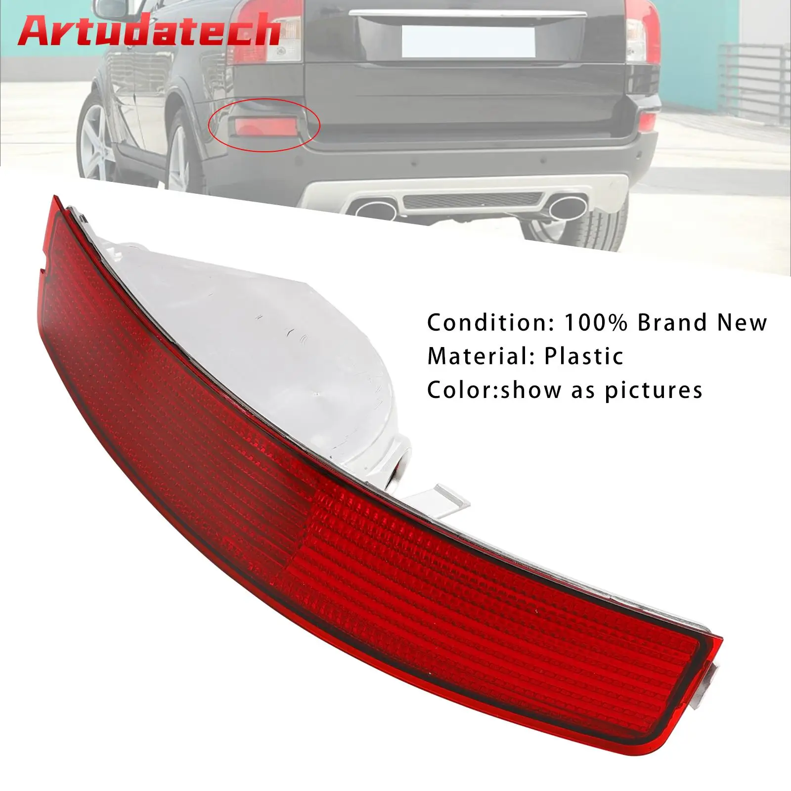 Artudatech левый задний отражатель противотуманных фар 30678970 Для Volvo XC90 MK1 2007-2010 2011 2012 2013 2014
Artudatech левый задний отражатель противотуманных фар 30678970 Для Volvo XC90 MK1 2007-2010 2011 2012 2013 2014