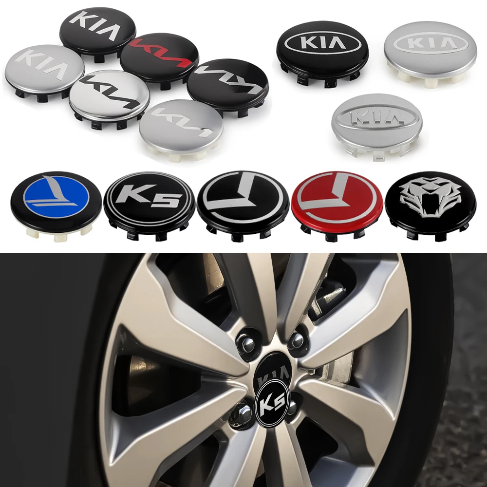 56/65mm Car Wheel Center Hub Caps Stickers Badge Cover For Kia Sportage Morning Ceed Picanto Rio Niro Stonic Optima Forte K K5
56/65mm Car Wheel Center Hub Caps Stickers Badge Cover For Kia Sportage Morning Ceed Picanto Rio Niro Stonic Optima Forte K K5