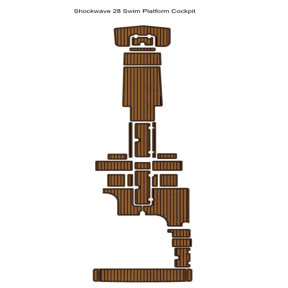 Shockwave 28 Swim Platform Cockpit Boat EVA Faux Foam Teak Deck Mat Floor Pad SeaDek MarineMat Gatorstep Style Self Adhesive
Shockwave 28 Swim Platform Cockpit Boat EVA Faux Foam Teak Deck Mat Floor Pad SeaDek MarineMat Gatorstep Style Self Adhesive