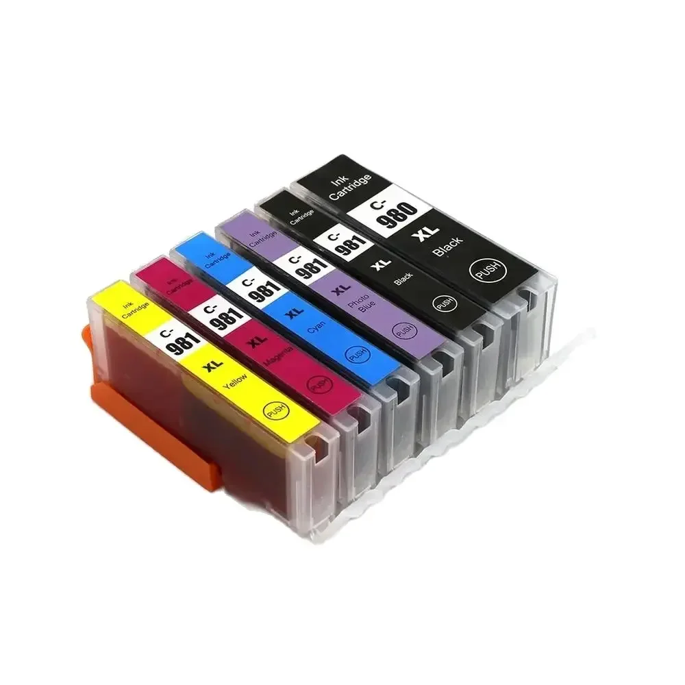 PGI980 CLI981 PGI-980XL CLI-981XL Premium Color Compatible Ink Cartridge for Canon PIXMA TS6290 TS8190 TS8195 TS8290
PGI980 CLI981 PGI-980XL CLI-981XL Premium Color Compatible Ink Cartridge for Canon PIXMA TS6290 TS8190 TS8195 TS8290