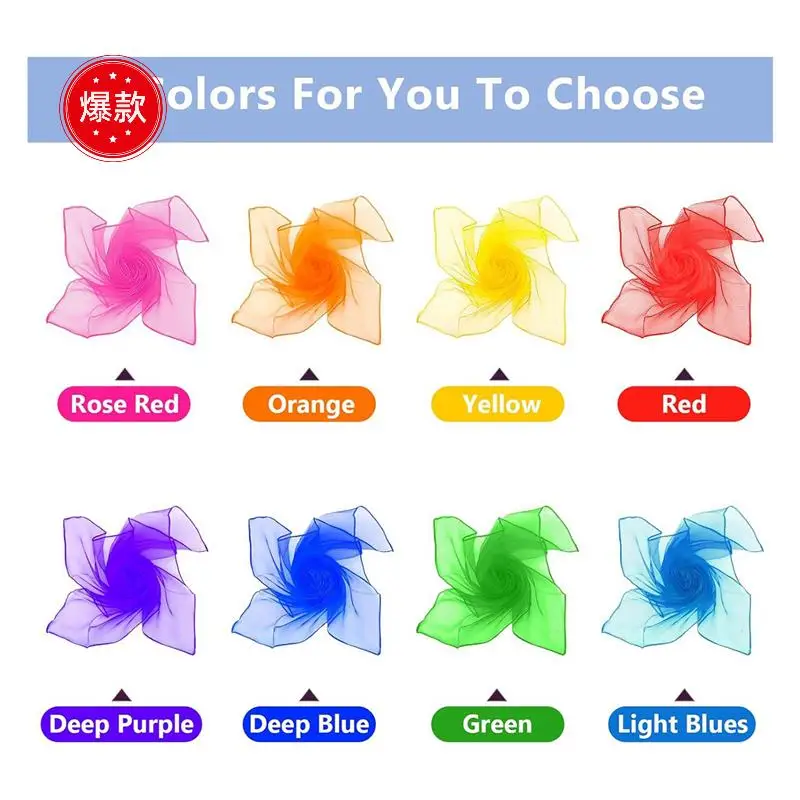 144 Pcs Juggling Scarves For Kids Dance Scarves For Music Class Rhythm Scarves Play Silks For Children Movement
144 Pcs Juggling Scarves For Kids Dance Scarves For Music Class Rhythm Scarves Play Silks For Children Movement