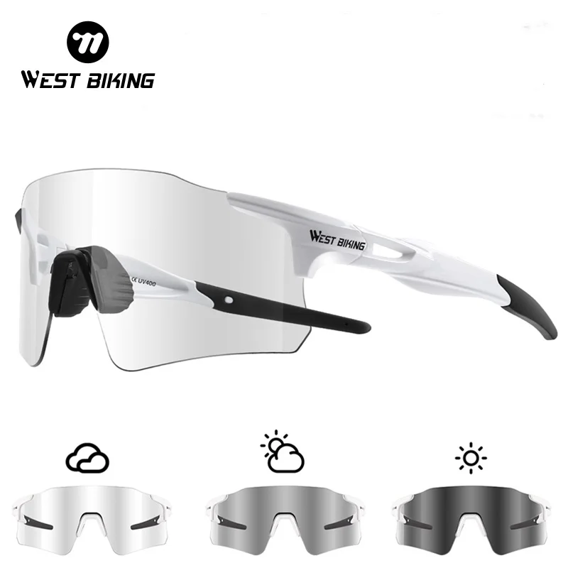 WEST BIKING Cycling Photochromic Men Sunglasses Women Bicycle Riding Outdoor Sports Bike Anti-fog Glasses Cycling Equipment
WEST BIKING Cycling Photochromic Men Sunglasses Women Bicycle Riding Outdoor Sports Bike Anti-fog Glasses Cycling Equipment