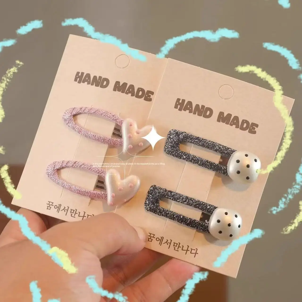 Детские заколки для волос BB-заколки в форме любви, боковые зажимы для маленьких девочек, очаровательные аксессуары для волос
Детские заколки для волос BB-заколки в форме любви, боковые зажимы для маленьких девочек, очаровательные аксессуары для волос